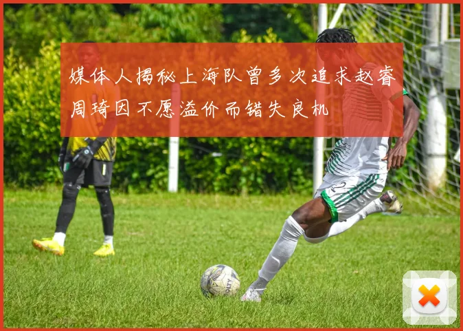 媒体人揭秘上海队曾多次追求赵睿周琦因不愿溢价而错失良机